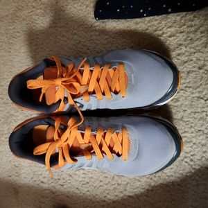 Nike Air Max, size 8.5, orange/grey